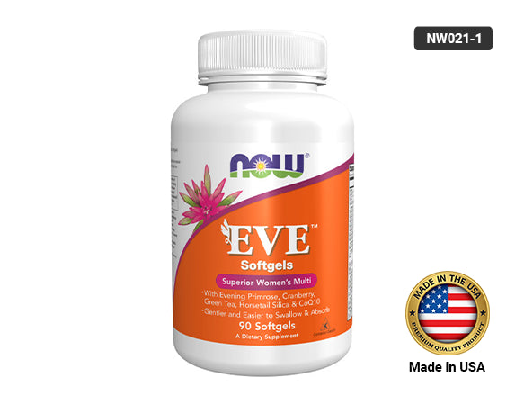 Now Eve Womens Multivitamin 90 Softgels in Sri Lanka
